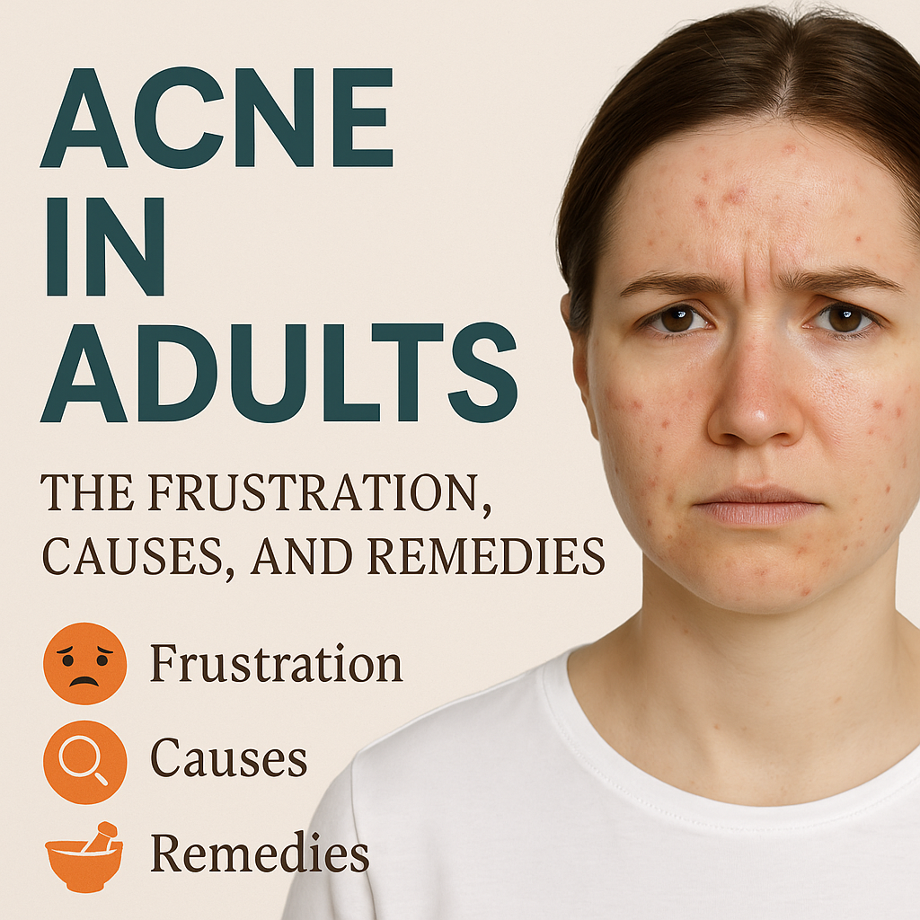 Adult Acne: The Frustration, Causes, and Remedies