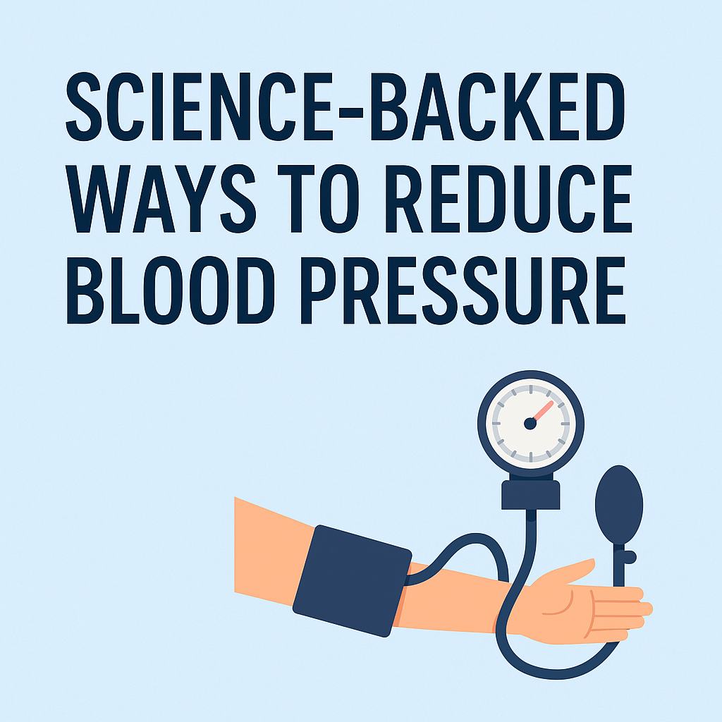 Reduce blood pressure naturally