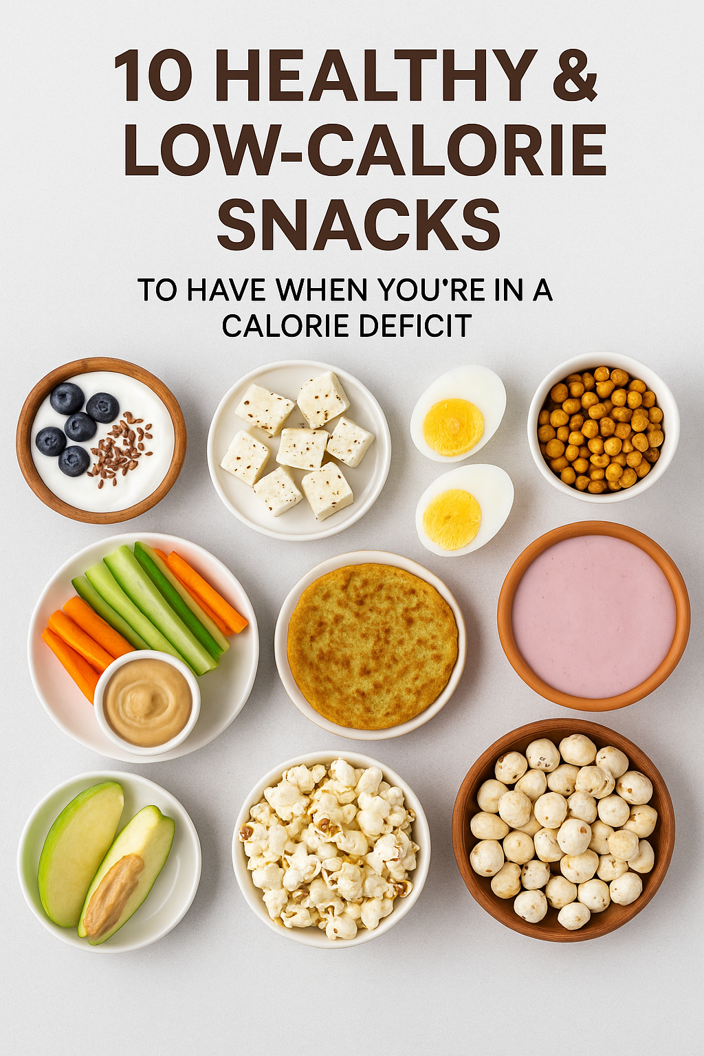 10 Healthy Low-Calorie Snacks to Keep You in Calorie Deficit