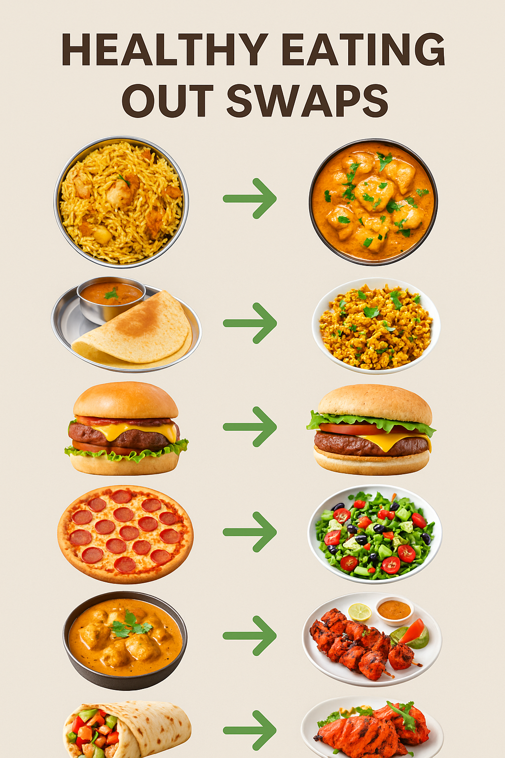 20 Eating-Out Swaps to Stay Fit Without Giving Up Food You Love