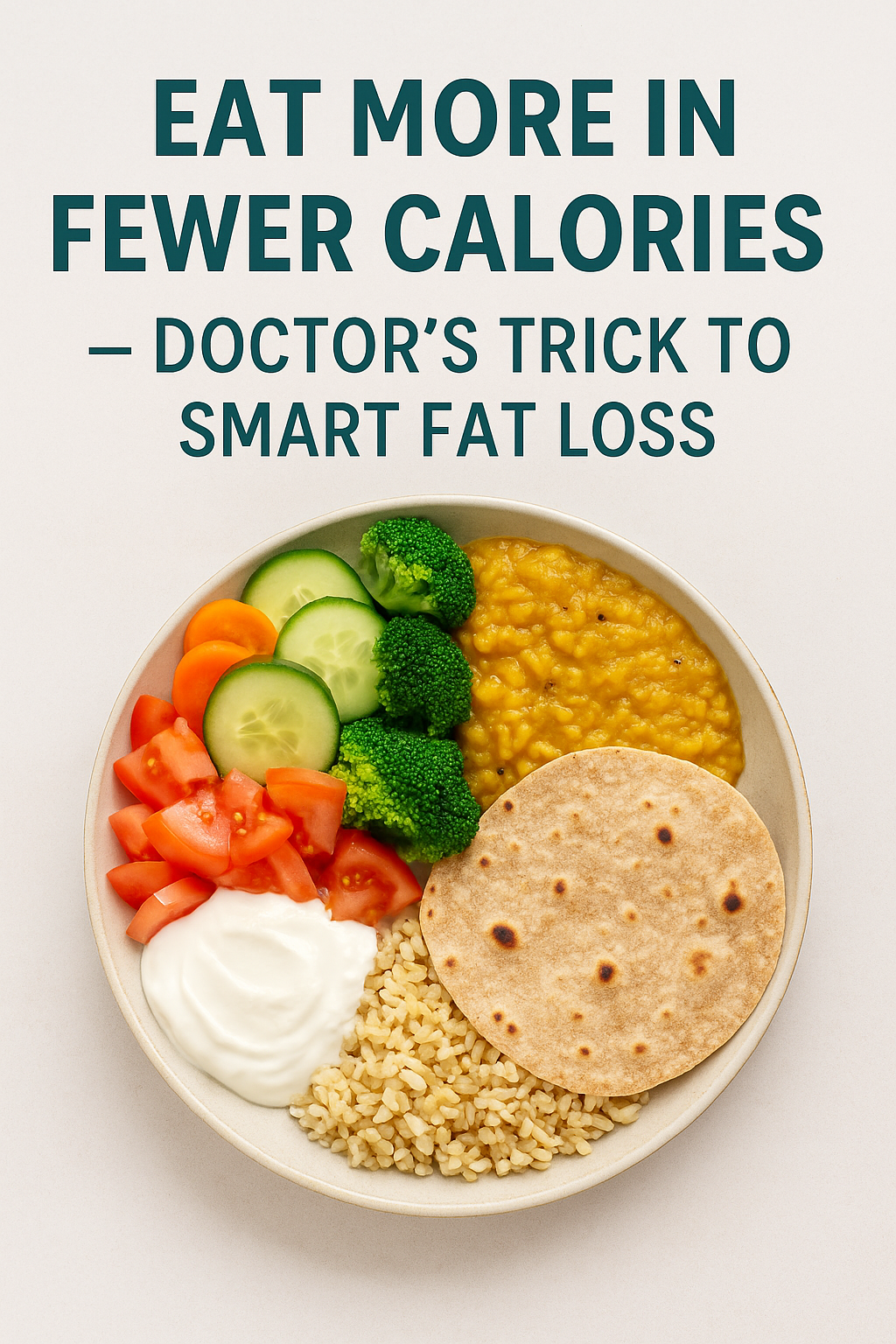 How to Eat More in Less Calories: Science of Smart Eating