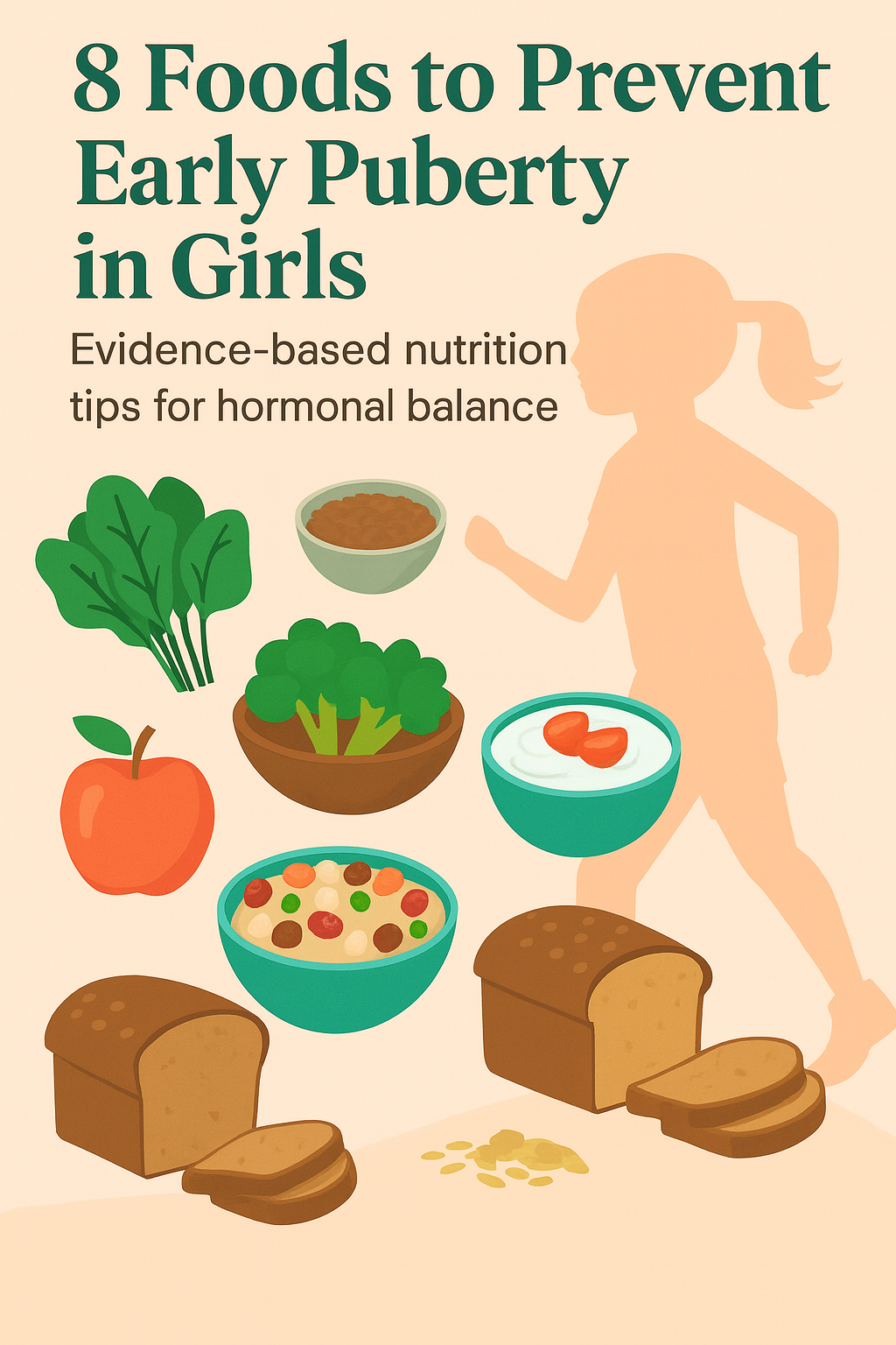 8 Foods to Help Prevent Early Puberty in Girls Naturally